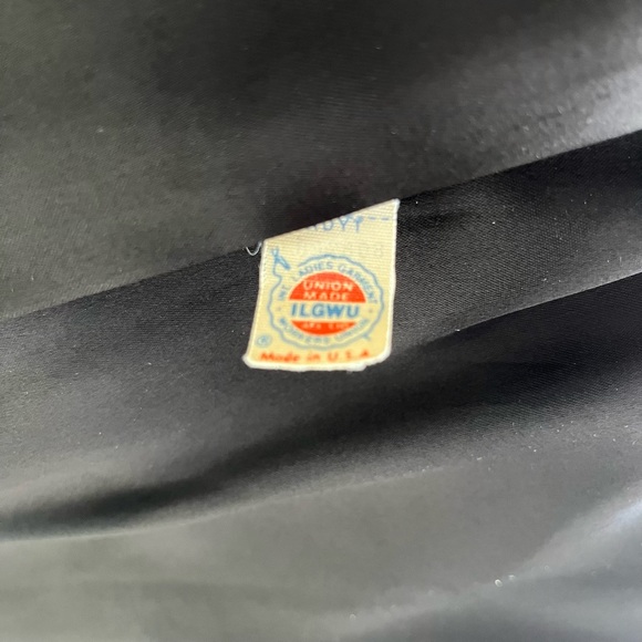 G.J.Hook Classic black wool double breasted overcoat - Picture 7 of 14